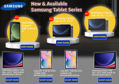 SAMSUNG TABLET RANGE